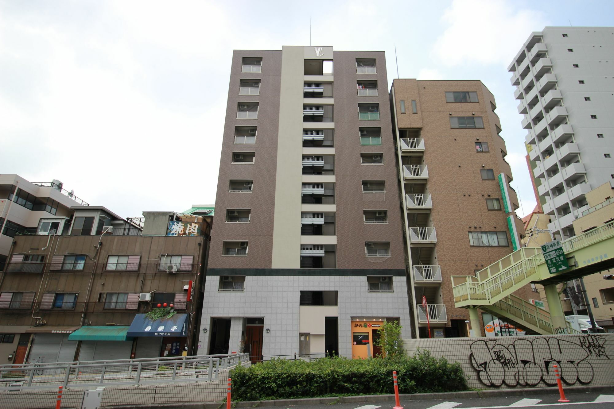 Apartmán Centrage Ark Ueshio Ósaka Exteriér fotografie