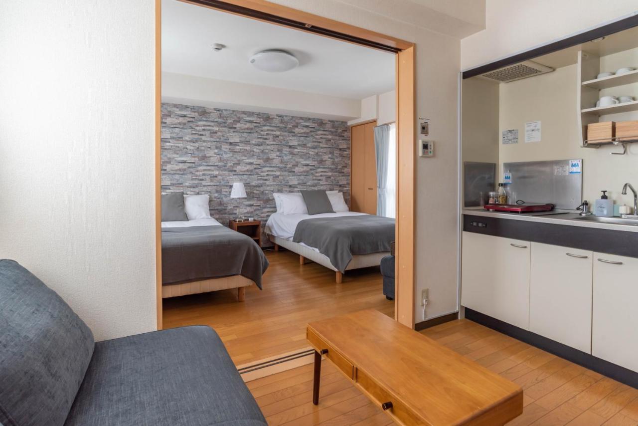 Apartmán Centrage Ark Ueshio Ósaka Exteriér fotografie