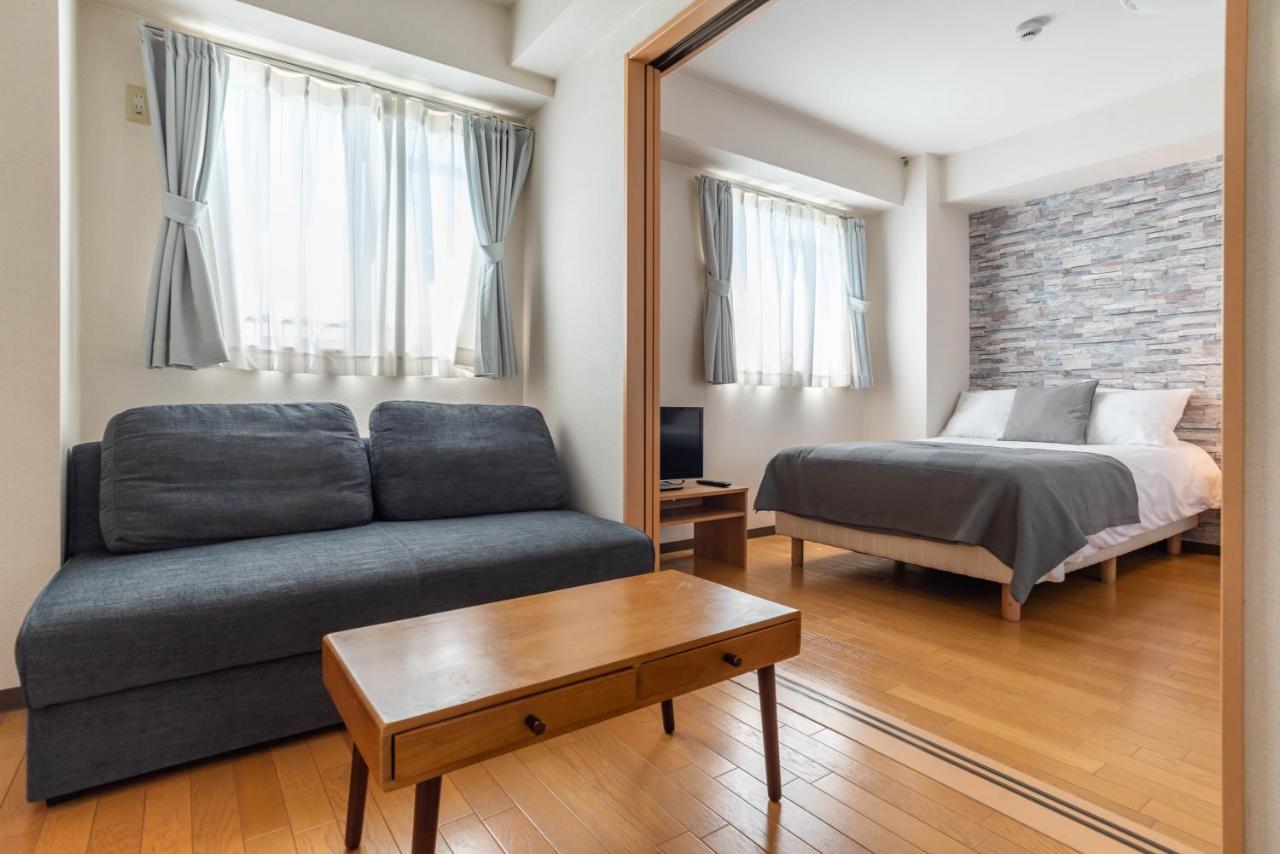 Apartmán Centrage Ark Ueshio Ósaka Exteriér fotografie